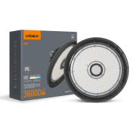 LED светильник высотный ХайБэй VIDEX 200W 5000K 36000Lm Черный