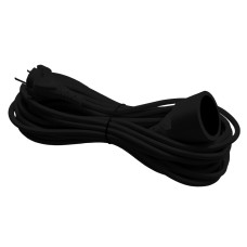 Удлинитель Violux 1р 10м 2х1,5 без заземления черный (931102)