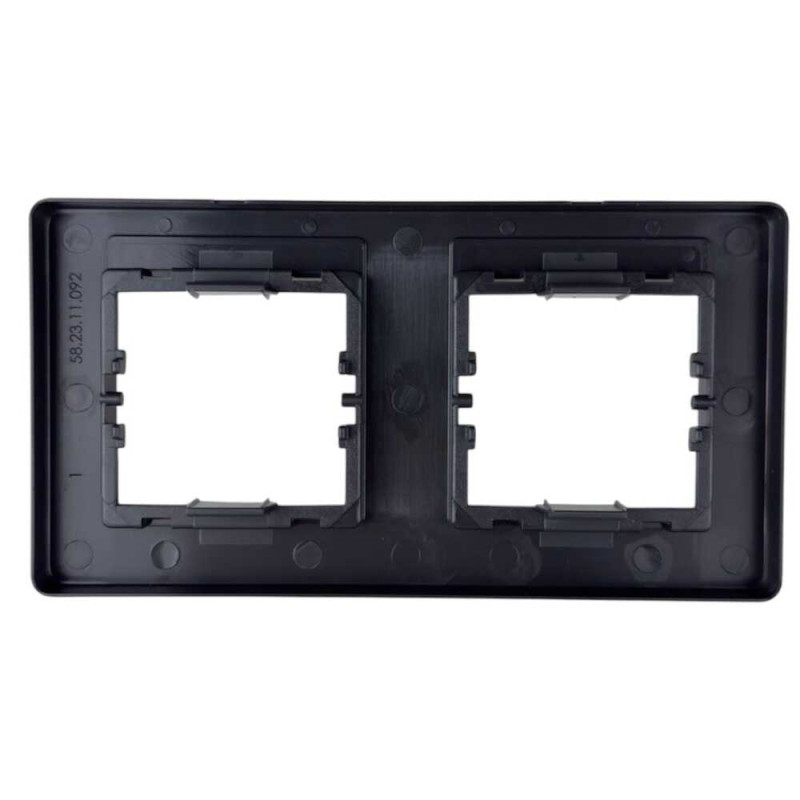 Рамка Nilson Selene антрацит 2на универс. (15шт) 23362592