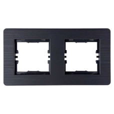 Рамка Nilson Selene антрацит 2на универс. (15шт) 23362592