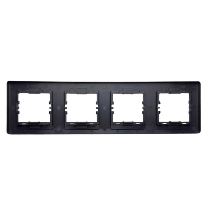 Рамка Nilson Selene антрацит 4-на ( 23362594 )