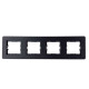 Рамка Nilson Selene антрацит 4-на ( 23362594 )