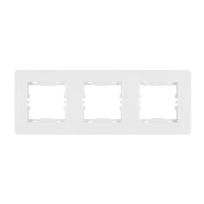 Рамка Nilson Selene белая 3-я ( 23110093 )