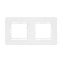 Рамка Nilson Selene белая с узором 2-я ( 23112592 )