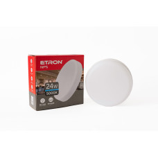 Светодиодный светильник ETRON 1-EMP-731 NPS 24W 5000К IP20 круг