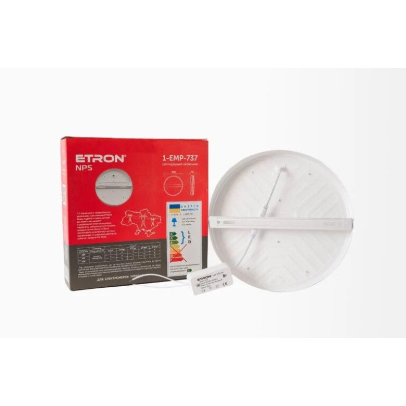 Светодиодный светильник ETRON 1-EMP-737 NPS 42W 5000К IP20 круг