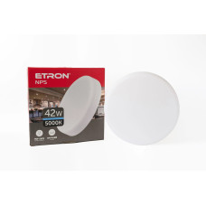 Светодиодный светильник ETRON 1-EMP-737 NPS 42W 5000К IP20 круг