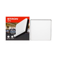 Светодиодный светильник ETRON 1-EMP-786 NPS 42W 5000К IP20 квадрат Black