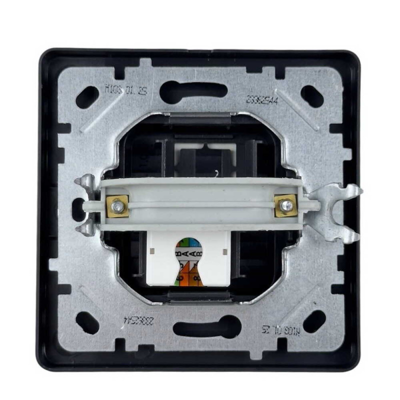 Розетка Nilson Selene антрацит компьютерная CAT5e RJ45 ( 23362544 )