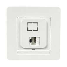 Розетка Nilson Selene белая компьютерная CAT5e RJ45 ( 23111044 )