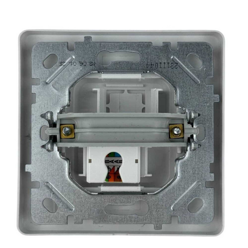 Розетка Nilson Selene біла комп'ютерна CAT5e RJ45 ( 23111044 )