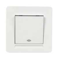 Выключатель Nilson Selene белый 1кл промежуточный ( 23111010 )