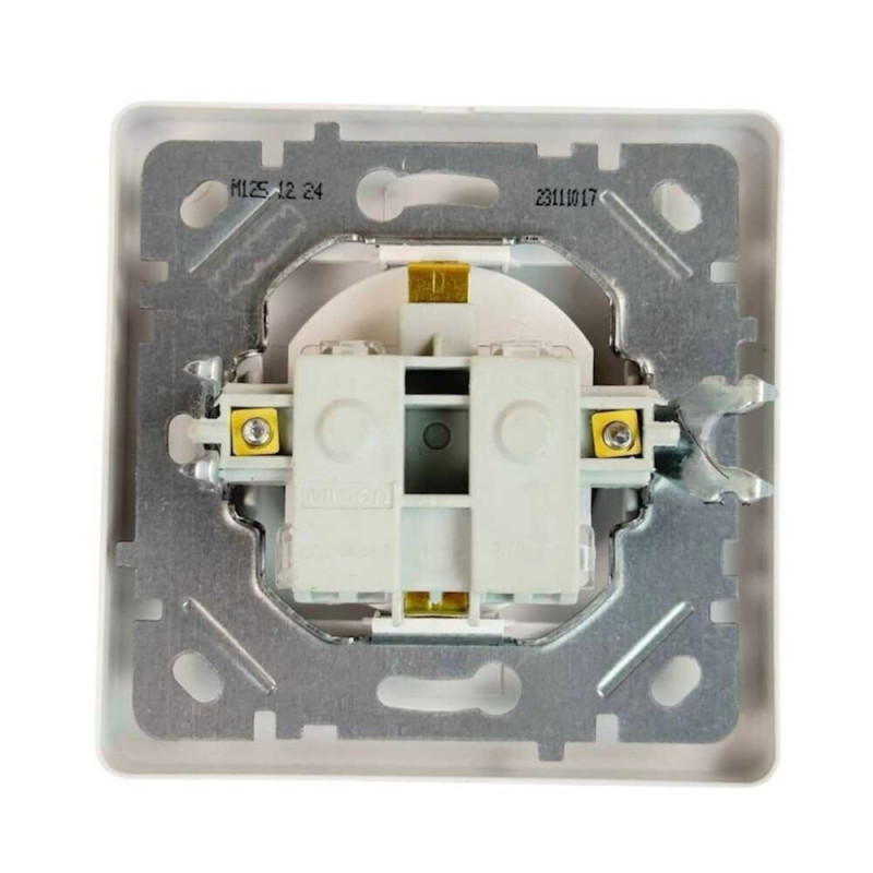 Выключатель Nilson Selene белый 2кл (23111003)