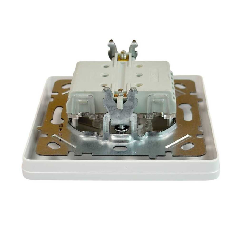 Выключатель Nilson Selene белый 2кл (23111003)