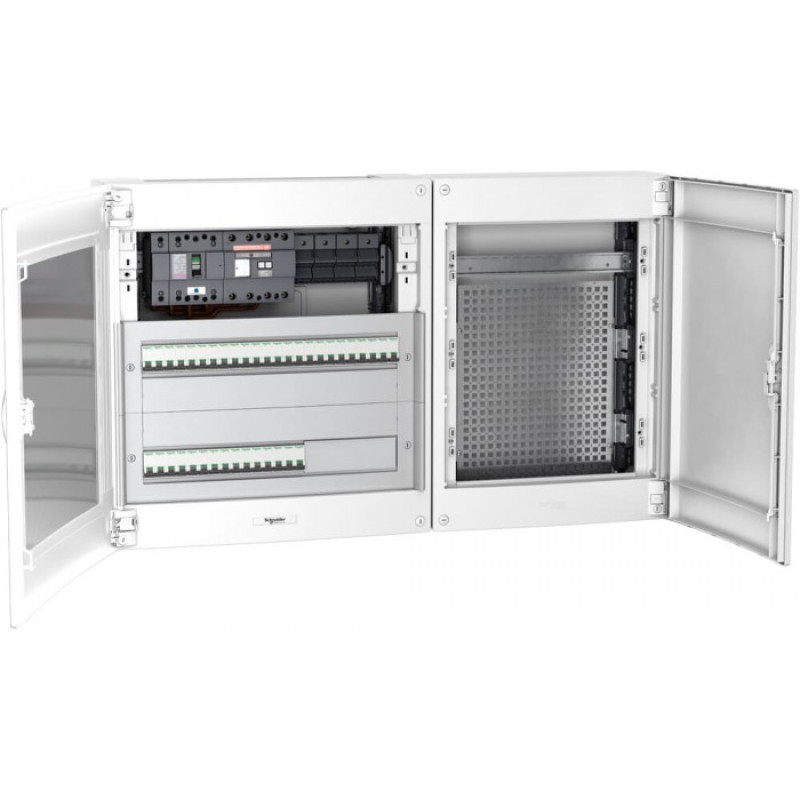 Щиток мультимедийный навесной Schneider Electric Pragma 3 ряда, 13 модулей PRA318SU