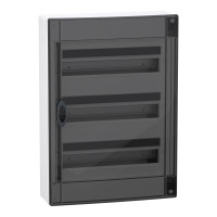 Щит розподільчий навісний 3 ряди 54 модулі димчасті двері PrismaSeT XS Schneider Electric LVSXR318