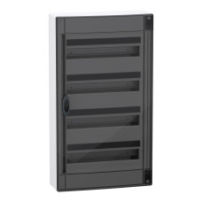 Щит распределительный навесной 4 ряда 72 модуля дымчатая дверь PrismaSeT XS Schneider Electric LVSXR418