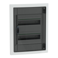 Щит распределительный врезной 2 ряда 26 модулей дымчатая дверь PrismaSeT XS Schneider Electric LVSXP213