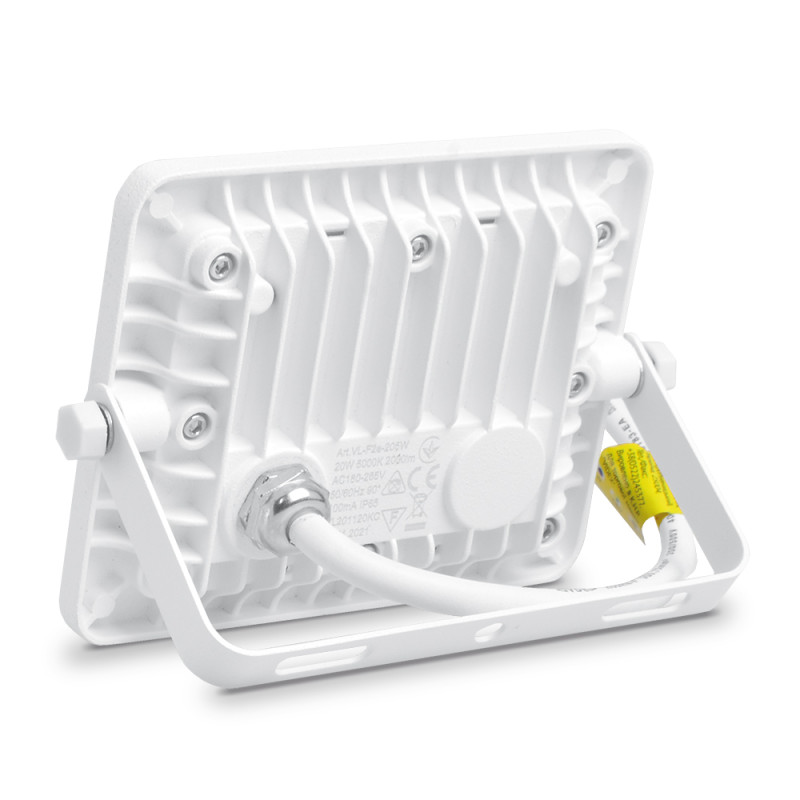 Светодиодный прожектор VIDEX 20W 5000K белый (VL-F2e-205W)