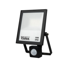 Светодиодный прожектор VIOLUX NORD-S 20W SMD 1700 lm 6000 k IP65 с датчиком движения 400062