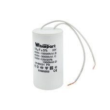 Конденсатор пуско-рабочий CBB-60 18 mkf 450VAC гибкие выводы JYUL