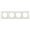 Рамка четвірна ELBI VEGA білий (510-010200-228)