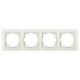 Рамка четверная ELBI VEGA белый (510-010200-228)