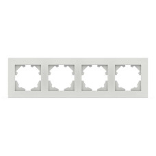 Рамка четверная ELBI VEGA белый матовый (510-016200-228)
