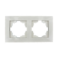 Рамка двойная ELBI VEGA белый (510-010200-226)