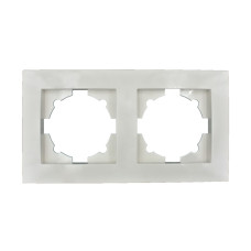 Рамка двойная ELBI VEGA белый (510-010200-226)