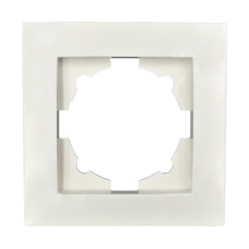 Рамка одинарная ELBI VEGA белый (510-010200-271)