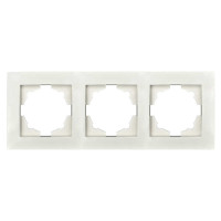 Рамка тройная ELBI VEGA белый (510-010200-227)