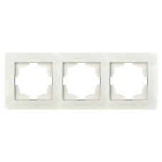 Рамка тройная ELBI VEGA белый (510-010200-227)