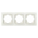 Рамка тройная ELBI VEGA белый (510-010200-227)