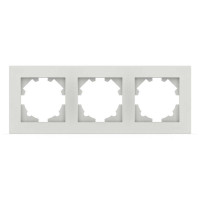 Рамка тройная ELBI VEGA белый матовый (510-016200-227)