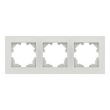 Рамка тройная ELBI VEGA белый матовый (510-016200-227)