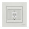 Розетка одинарна комп'ютерна ELBI VEGA білий матовий (510-016200-247)