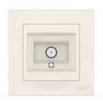 Розетка телевізійна кінцева ELBI VEGA білий (510-010200-273)