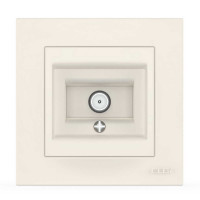 Розетка телевизионная концевая ELBI VEGA белый (510-010200-273)