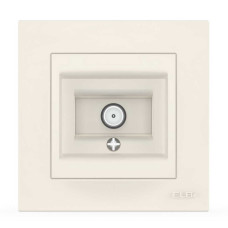 Розетка телевизионная концевая ELBI VEGA белый (510-010200-273)