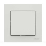 Выключатель одноклавишный ELBI VEGA белый матовый (510-016200-200)