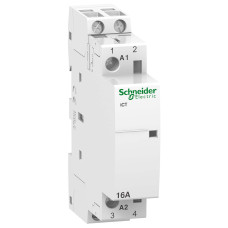 Контактор модульный 16A 1НВ+1НЗ 12В ~50Гц Schneider Electric A9C22015