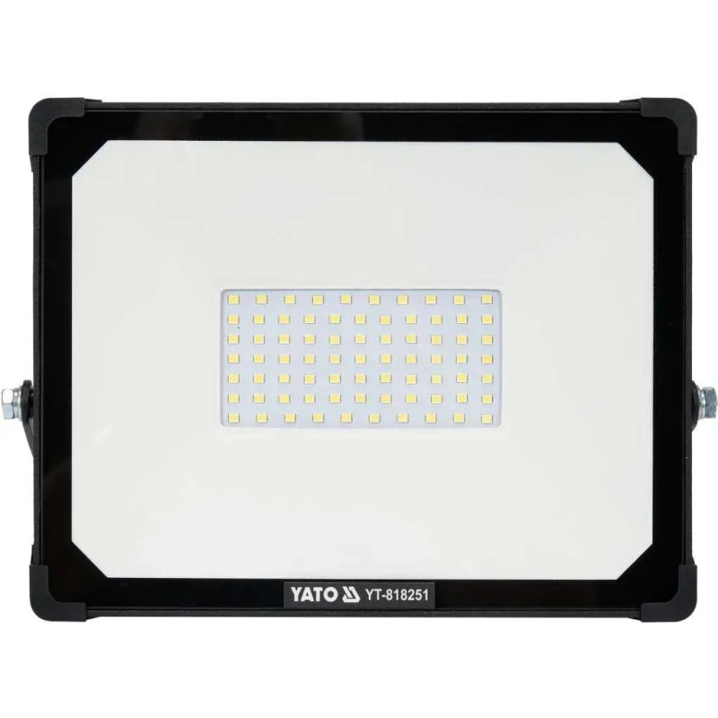 Прожектор переносной с SMD-диодным излучателем YATO: 50 Вт, 230 В, 4750 лм, 75 диодов [8] YT-818251