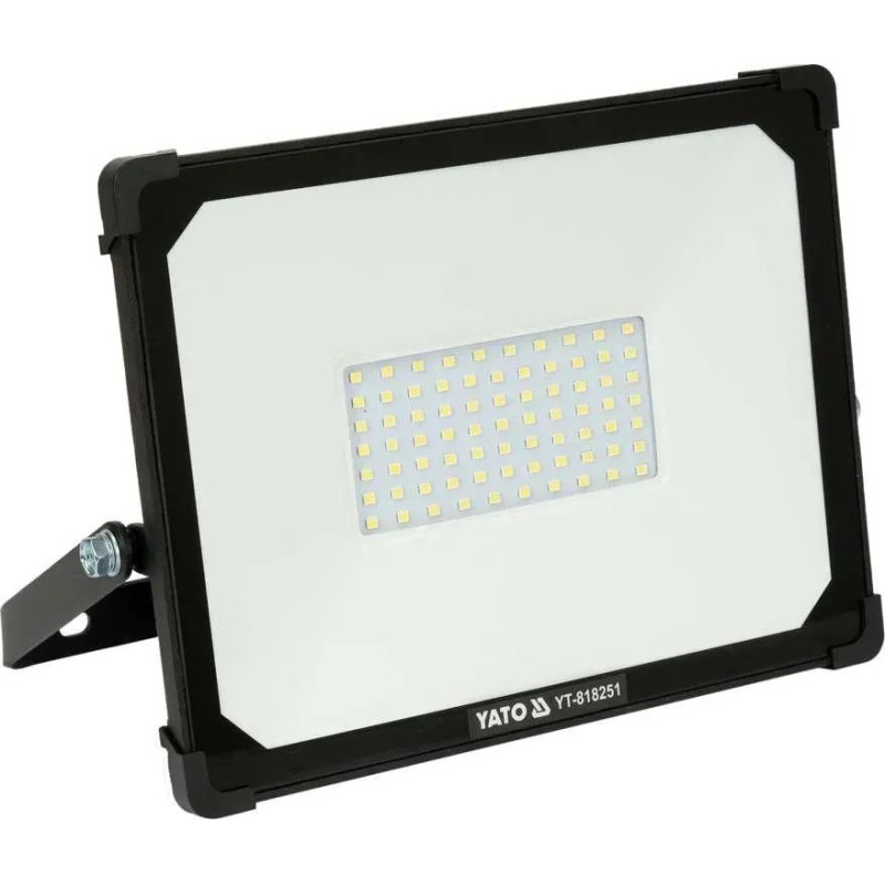 Прожектор переносной с SMD-диодным излучателем YATO: 50 Вт, 230 В, 4750 лм, 75 диодов [8] YT-818251