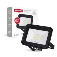 Светодиодный прожектор MAXUS 1-MFL-04-2050 20W 5000K