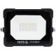 Прожектор с SMD-диодным излучателем YATO: 10 Вт, 230 В, 950 Лм, 15 диодов, 115x98x32 мм [20] YT-818221