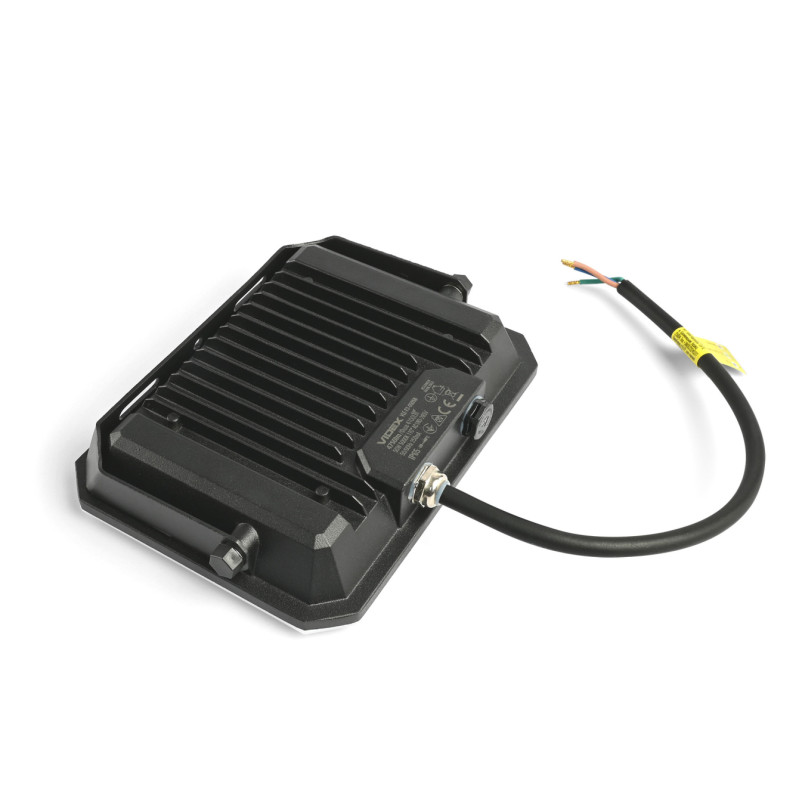 Світлодіодний прожектор VIDEX 50W 5000K 220V Black (VLE-F3-0505)