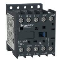Контактор 3P 6А,НО 24В Schneider Electric LP1K0610BD