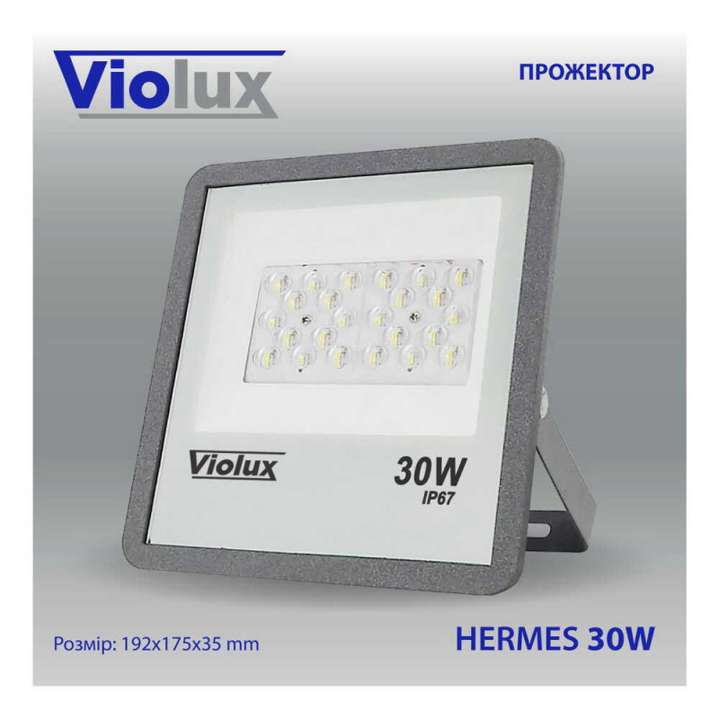 Прожектор LED Violux HERMES 30W SMD 6000K 3000lm IP67 ( 410082 )