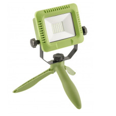 Прожектор светодиодный с аккумуляторной батареей ALLEDO 20 Вт 1600 Лм 6400 К USB 5В/1А GTV LD-ALCX20W-64